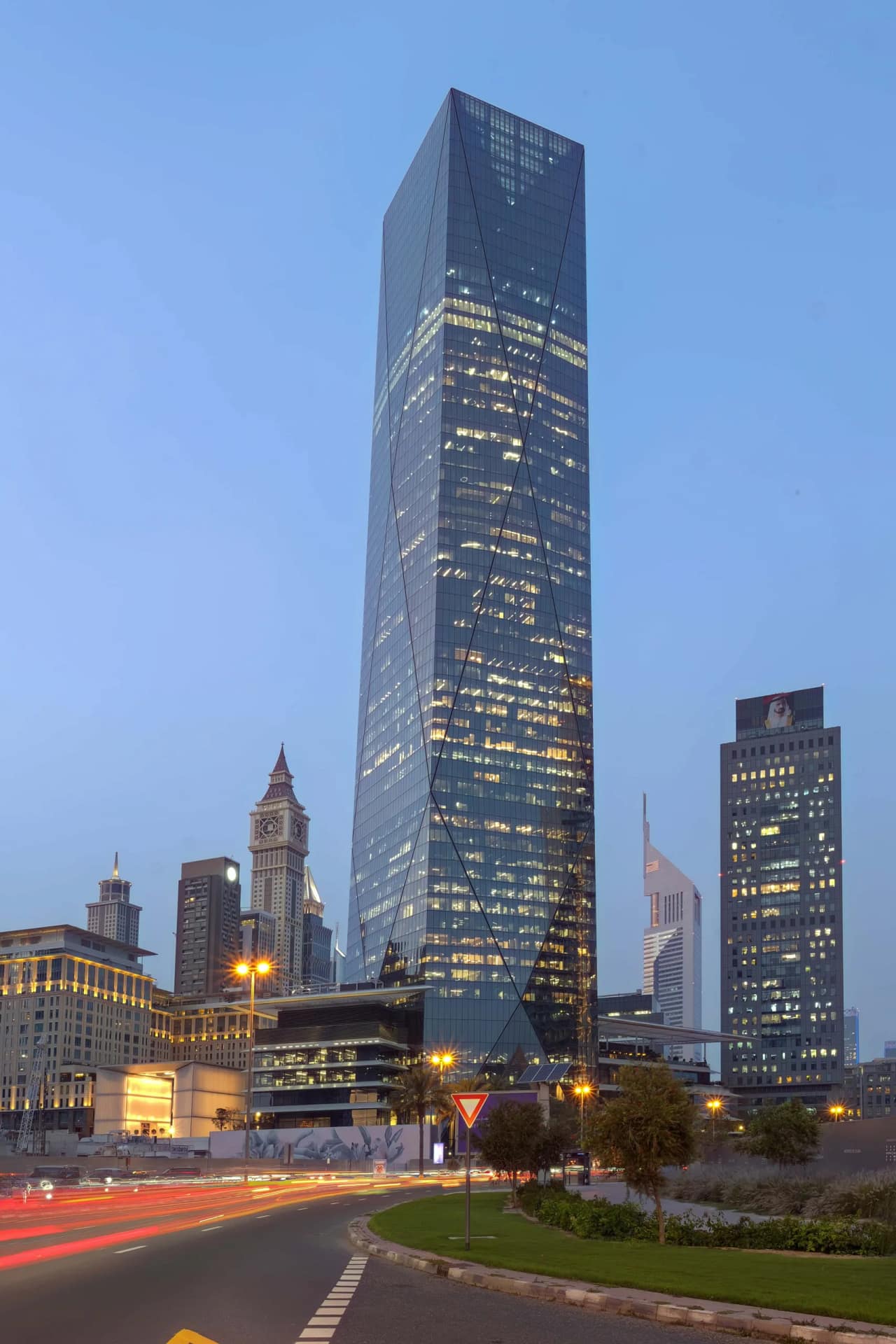 ICD Brookfield in Dubai is LEED Platinum certified, with Siderise CW-FS Firestop expertly installed to enhance fire safety and performance.