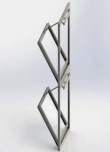 Hung Casement Vent for Facade Automated Smoke Ventilation