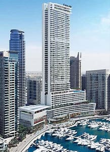 facade systems used for VIDA Marina Project, Dubai