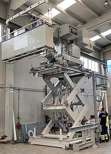 Building Maintenance Unit scissor lift