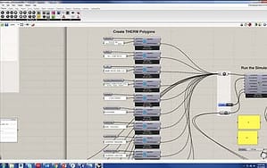 Figure 6: Section detail in Rhino
