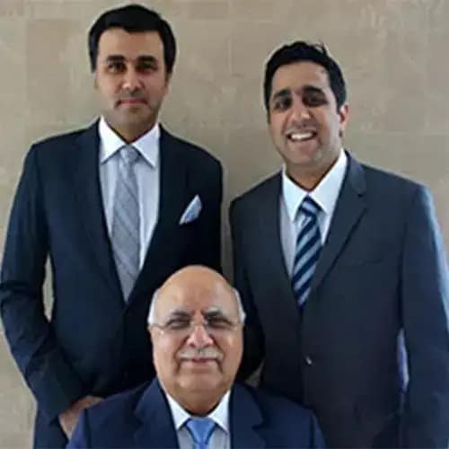 Rajeev Shamlal, Arjun Shamlal and Rishi Shamlal