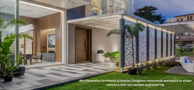 4th Dimension Architects & Interior Designers transcends aesthetics to shape exteriors that are resilient and inspiring