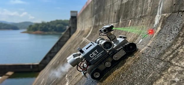 College Of Engineering Trivandrum Gets Patent For Wall-Climbing Robot