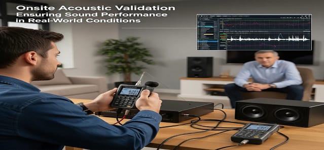 Onsite Acoustic Validation Ensuring Sound Performance In Real-World Conditions