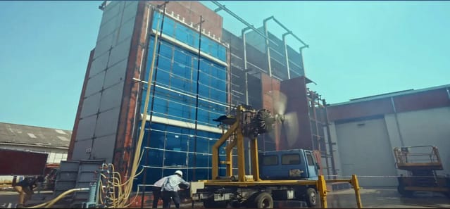 Water penetration Testing In Facade Building