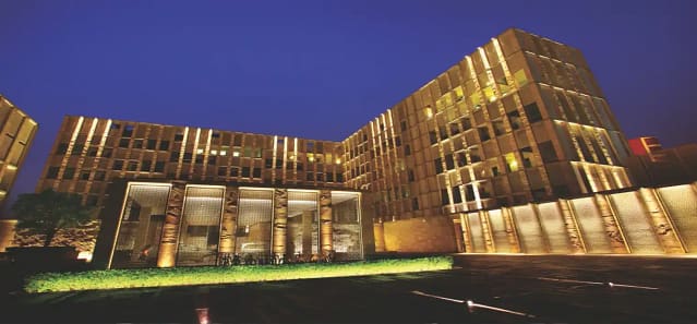 Façade lighting - The Lodhi, New Delhi