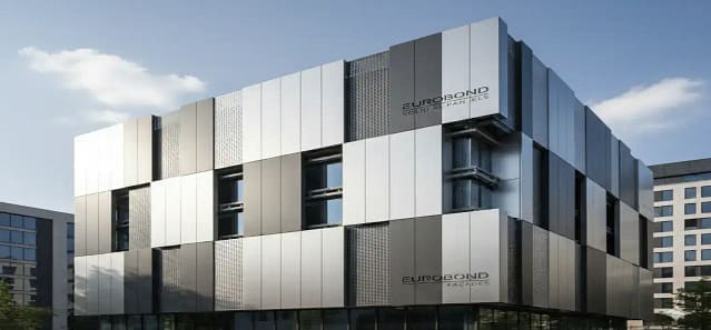 Eurobond Launches Solid AL Panels Facilitating Breathing Façades