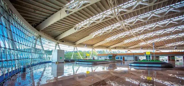 Veer Savarkar International Airport, Port Blair (Double Curvature Façade)