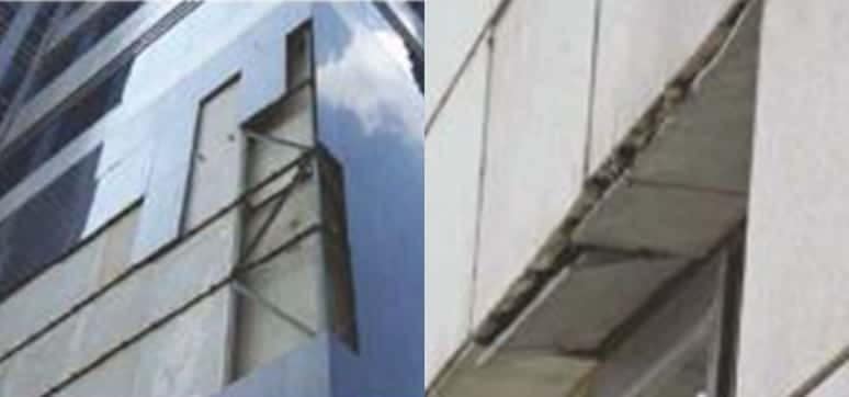 Stone Cladding façade failure
