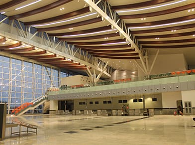 Interior design of the building