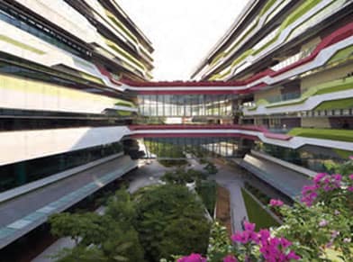 different façade elements