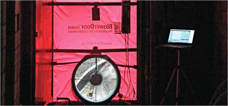 Blower Door test Blower Door test