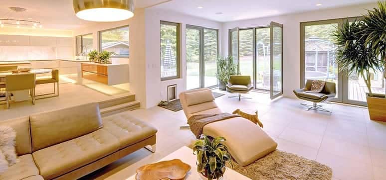 uPVC doors and windows complement the modern architecture in a unique way