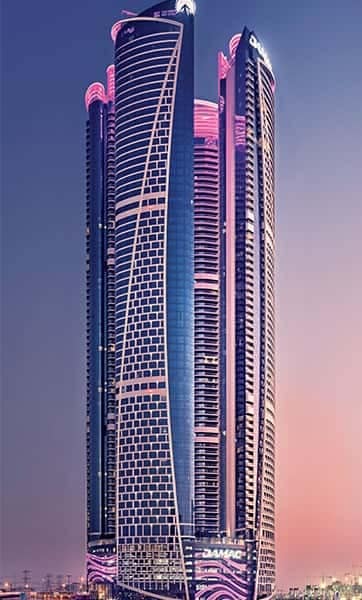 DAMAC Towers Glass Work