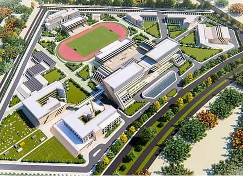 Facade Project of Police Academy, Mauritius