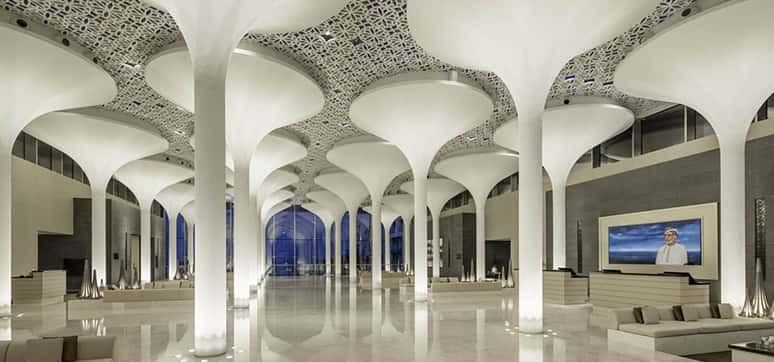 Kempinski Hotel’s lobby/entrance