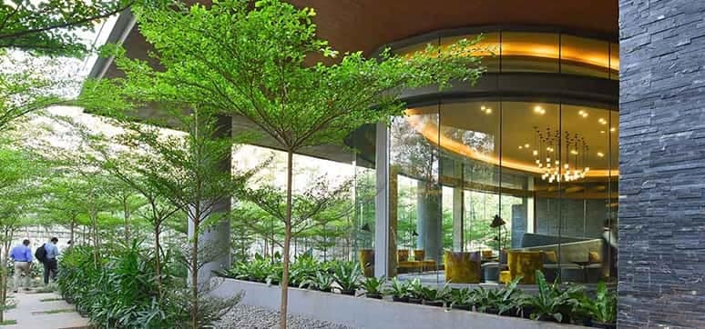 Adaptive reuse, Lodha Amara Sales Pavilion, Thane