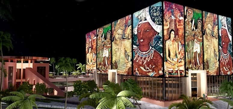 The India Pavilion at the Dubai Expo 2020