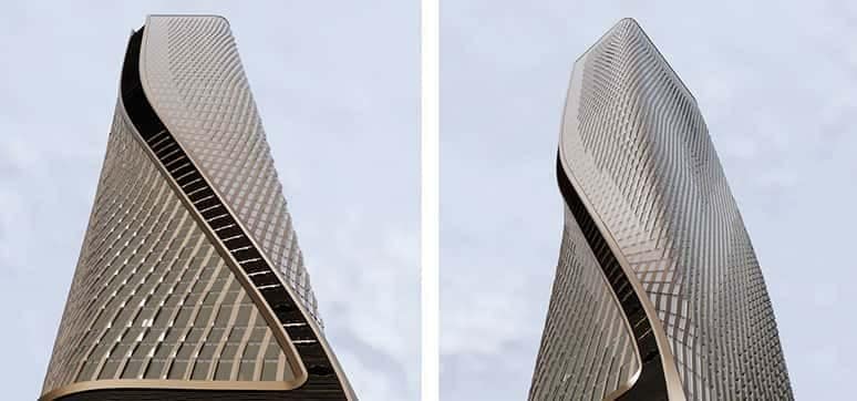 Wasl Tower in fire-safe façade