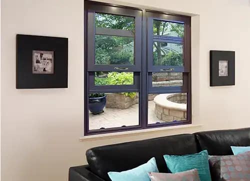 Vertical Slider Aluminium Windows by Encraft