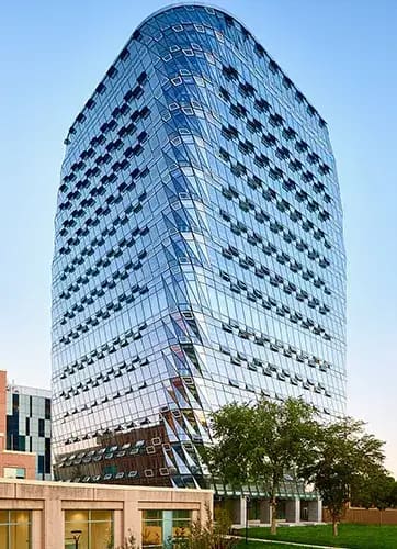 MacKimmie Tower, Calgary, Canada showcasing Natural Ventilation
