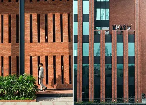 Incorporating an optimal wall-window ratio should be a pre-requisite in order to reduce heat gains and losses through the facade