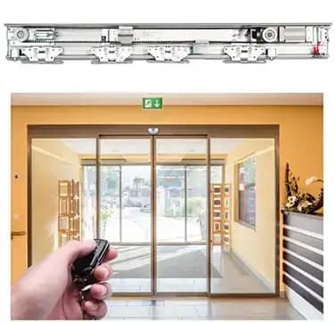 Automatic sliding doors