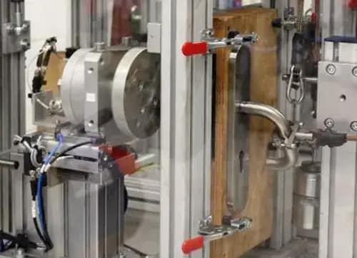 Lever handle testing