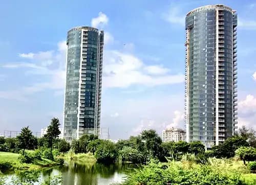 Suncourt Golf Village, the approach is totally different, intending to give a 360-degree vision Suncourt Golf Village, the approach is totally different, intending to give a 360-degree vision