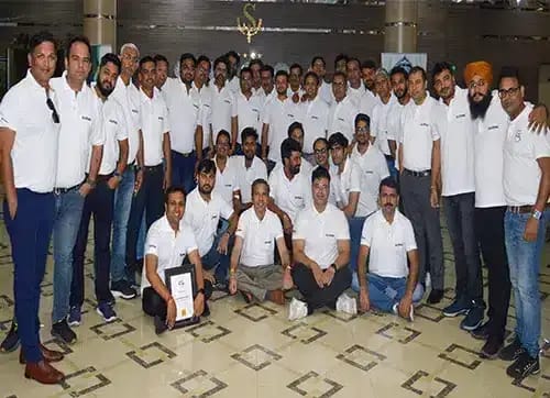 Team Alstone in Baku, Azerbaijan