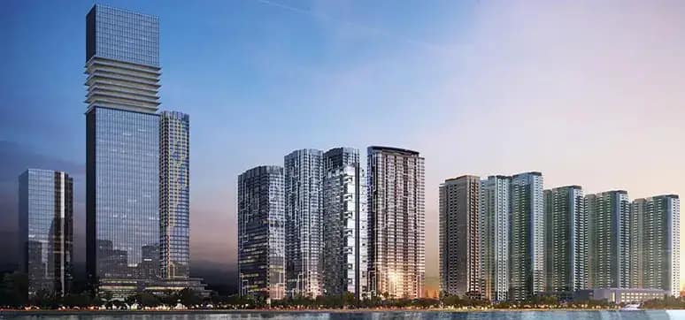 Facade Design of The Sun Tower Project by BM Windows