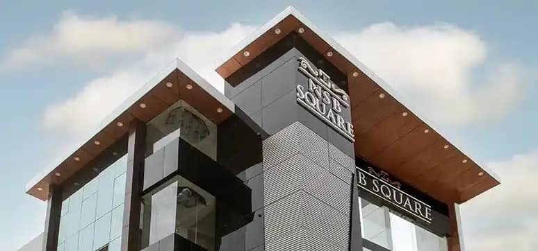 Aludecor's commercial project with Cortina and Timber series