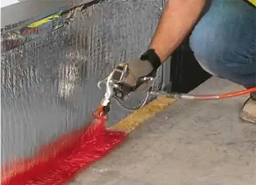 Application of a smoke seal