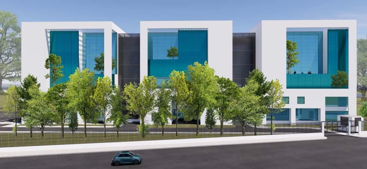 West Facade Building With Shading Using Architectural Intervention (Ongoing Project In PUNE)