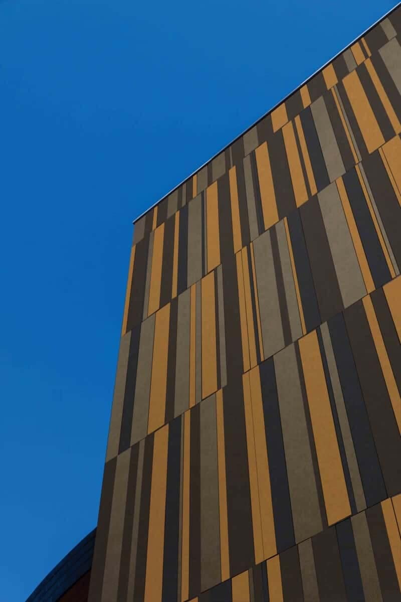 Close-up Of The Vibrant And Iconic Colored Wall Of Teatro