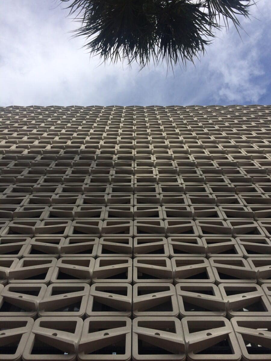 Nike façade closeup