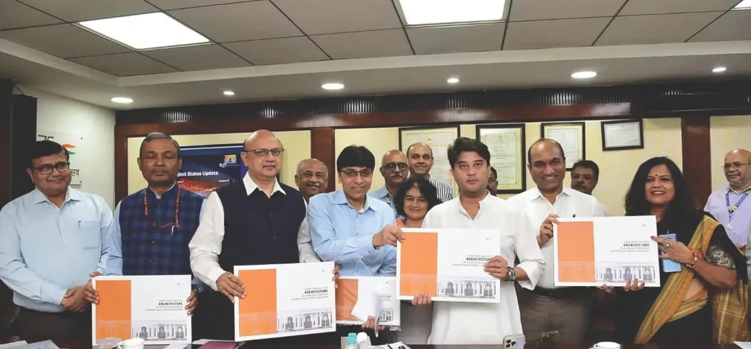 Civil Aviation Minister Releases Book On AAI Airports Terminal Building Architecture