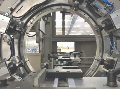 uPVC MACHINING centre, which can do routing, drainage and screwing all together