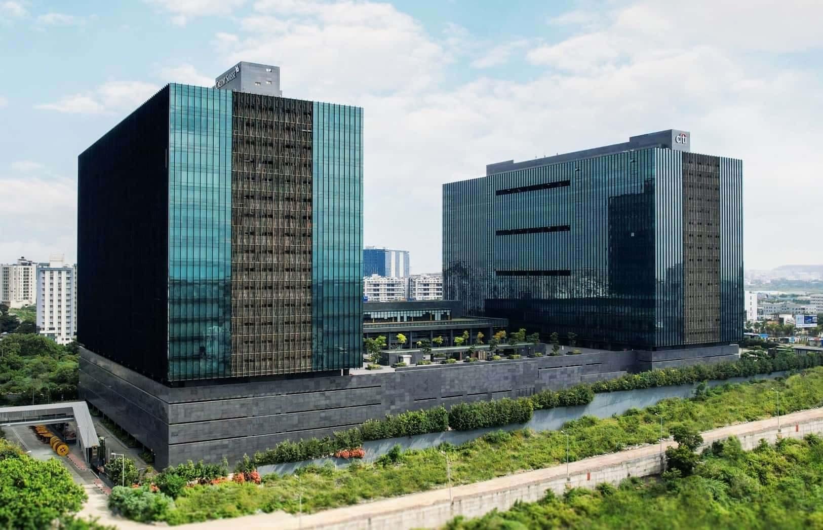 EON IT Park Phase II, Pune, using sun path, lux, and glare analysis to determine glass thickness and aluminium sizing at the design stage, is the ultimate example of technology guiding architectural intent (Image Credit - RSM Design Solutions)